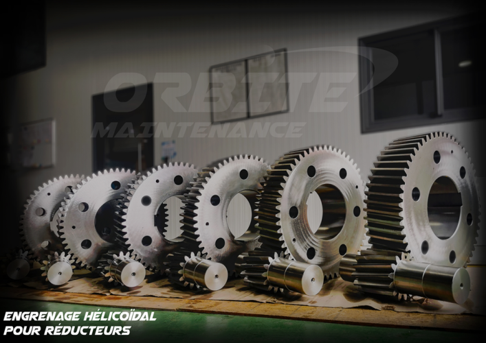 Engrenage Hélicoïdal pour Réducteur, Maroc
